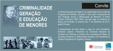 Sul Informação - Cáritas lança livro sobre proteção de menores em Portimão