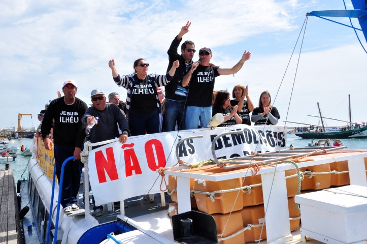 Sul Informação - Ilhéus expulsos do Parlamento após rejeição da suspensão das demolições na Ria Formosa