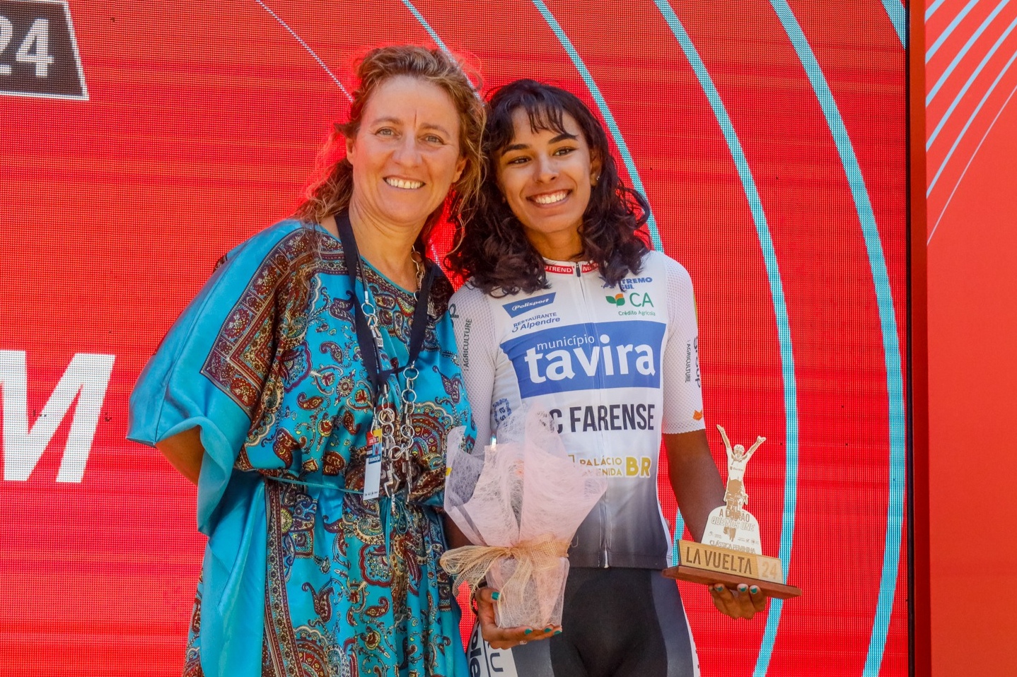 Sul Informação - Mayra Silva (Tavira/Extremosul/SC Farense) fecha pódio na Clássica La Vuelta