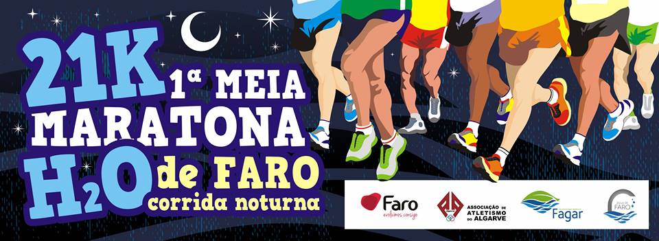 Sul Informação - 1ª Meia Maratona Noturna H2O liga praia de Faro ao jardim Manuel Bivar