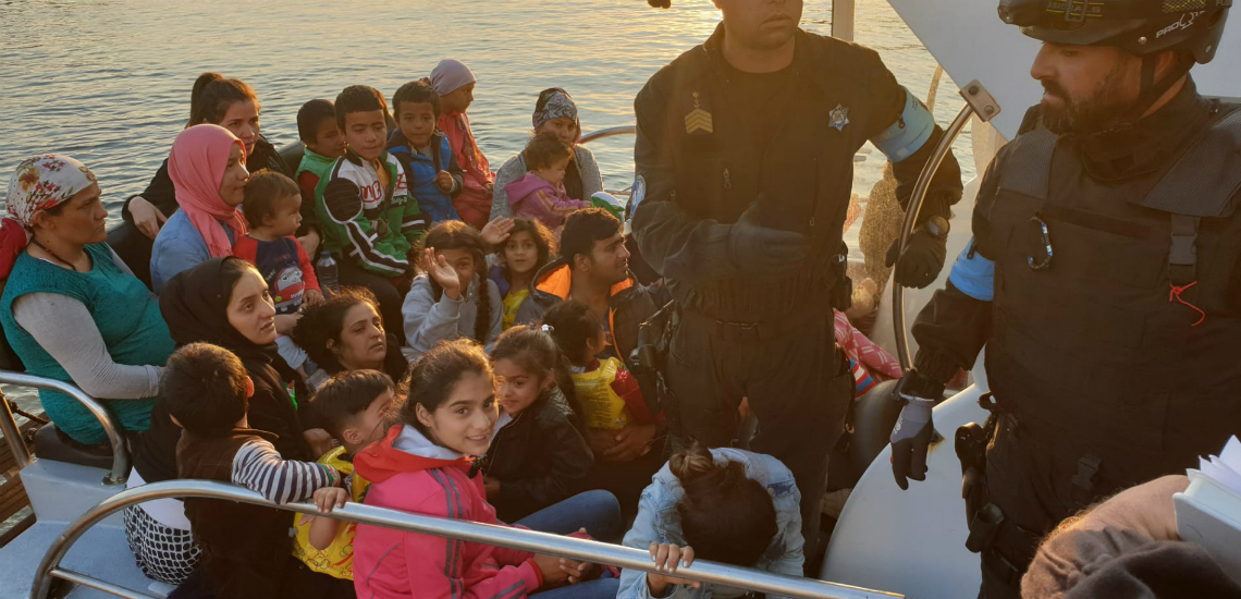 Sul Informação - Polícia Marítima em missão na Grécia salvou 2251 migrantes em 2019
