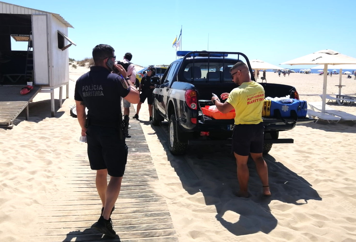 Sul Informação - Idosa morre após se sentir mal dentro de água na praia de Santo António