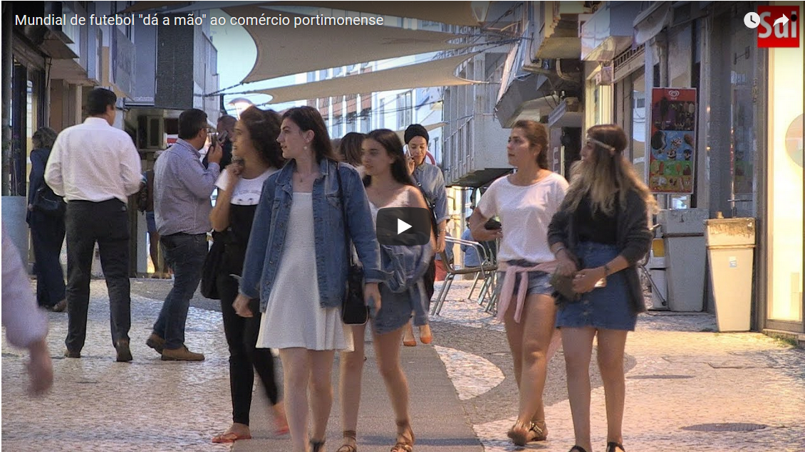 Sul Informação - Mundial de futebol mantém lojas portimonenses abertas até mais tarde [vídeo]