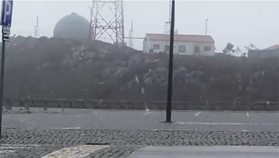 Sul Informação - Hoje caiu neve no alto da Fóia…e esta noite pode cair mais (com vídeo da neve)