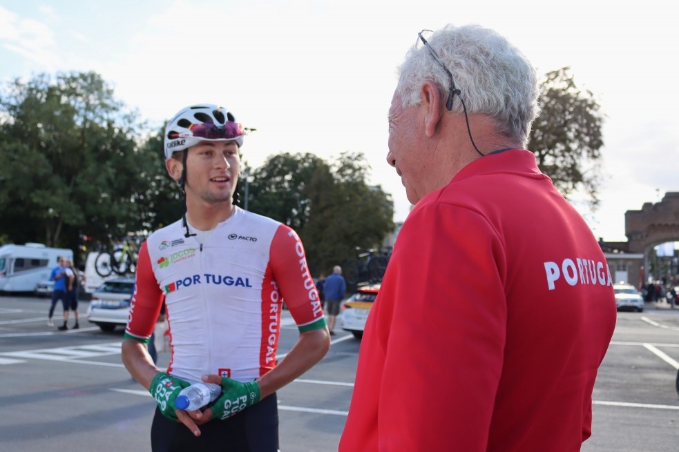 Sul Informação - Ciclista algarvio Noah Campos foi 47º na prova de fundo de sub-23 do Europeu