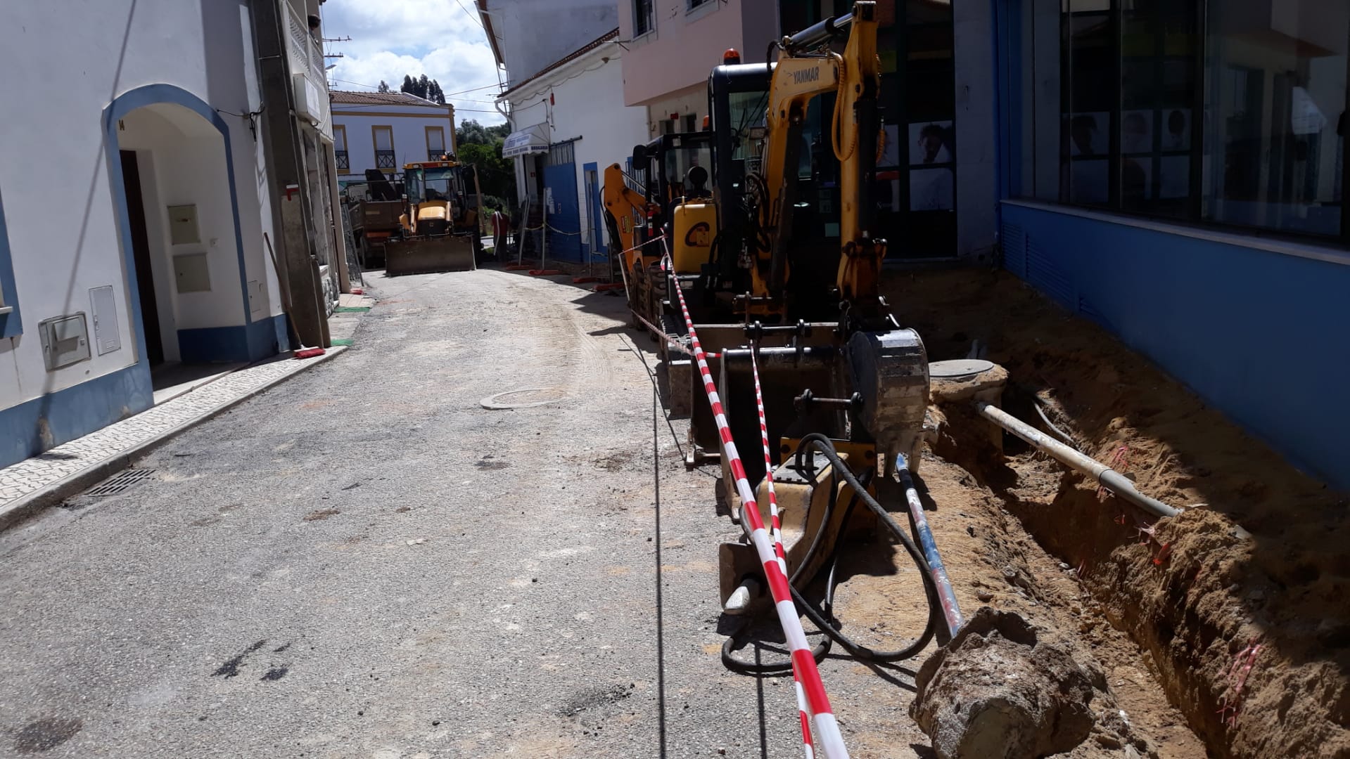 Sul Informação - Obras reabilitam Mercado Municipal e Praça da Igreja Matriz no Cercal do Alentejo
