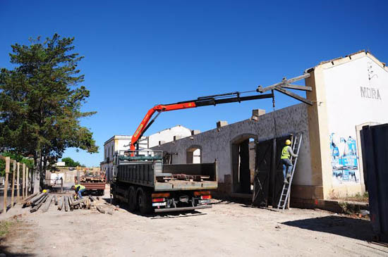 Sul Informação - Já arrancaram obras do Museu do Megalitismo de Mora