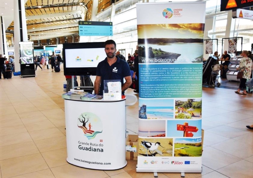 Sul Informação - Baixo Guadiana promove-se nos Aeroportos de Faro e Sevilha