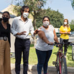 Sul Informação - Tem um pneu da bicicleta furado? A Escola Pinheiro e Rosa arranja