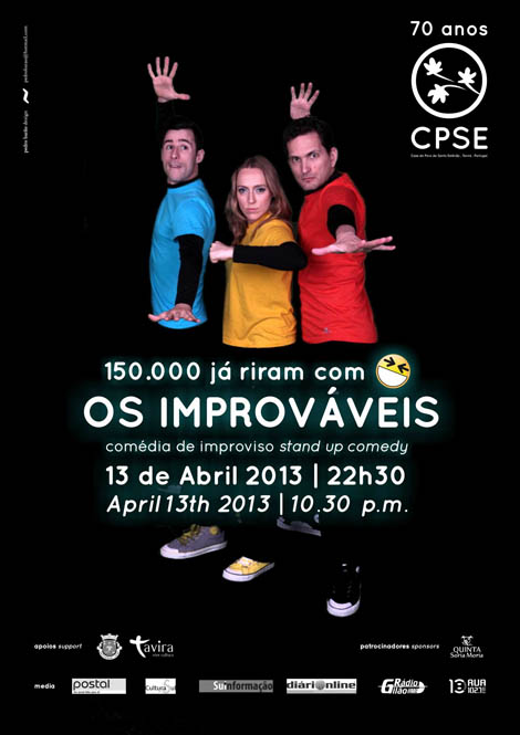 Sul Informação - Comédia de Improviso «Os Improváveis» na Casa do Povo de Santo Estêvão