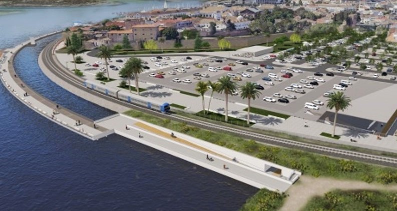 Sul Informação - Passadiço que ligará Largo de S. Francisco às Portas do Mar pronto a ser lançado [com vídeo]