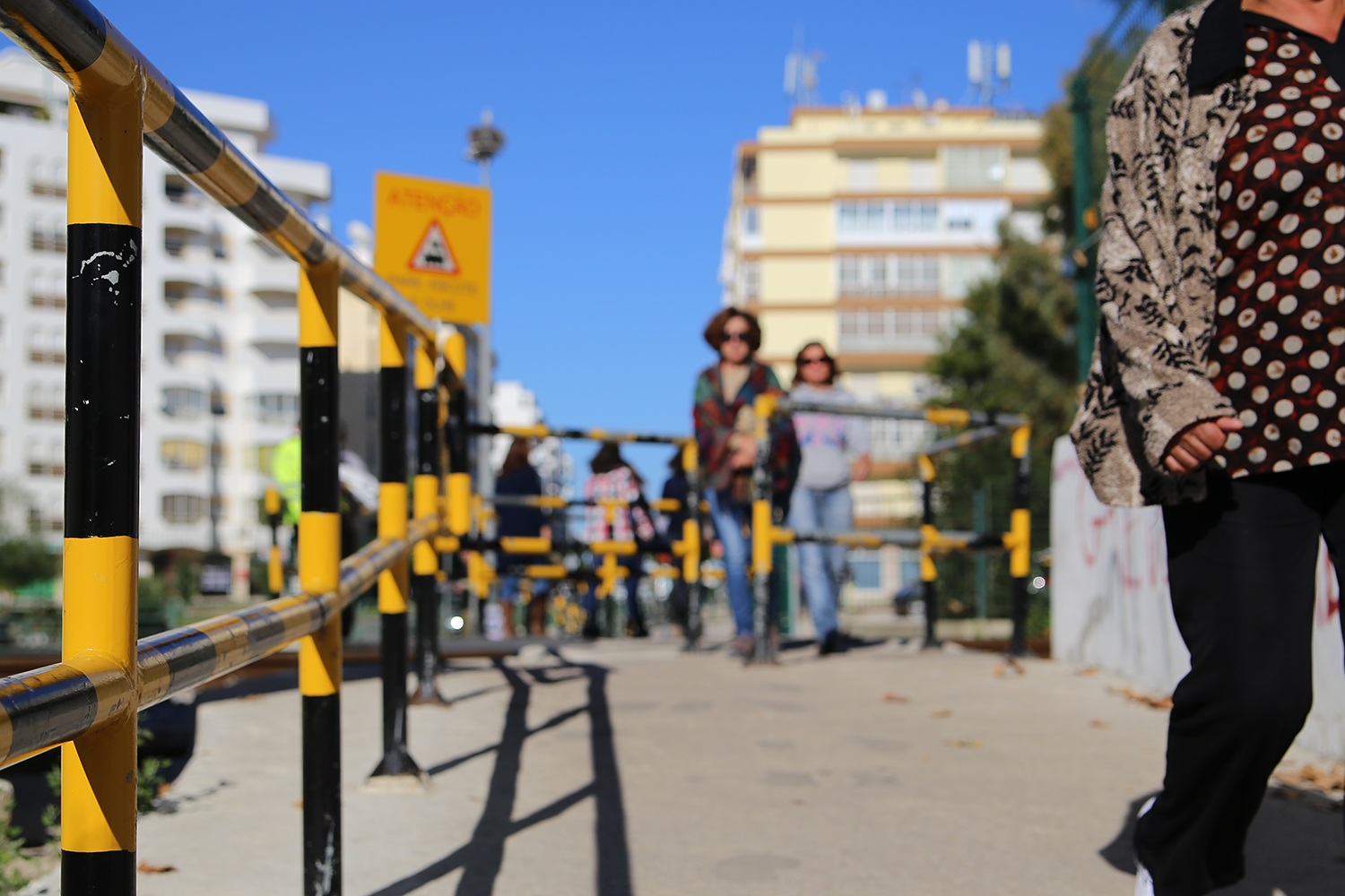Sul Informação - Passagem de nível pedonal de Olhão fechada durante 3 dias devido a obras