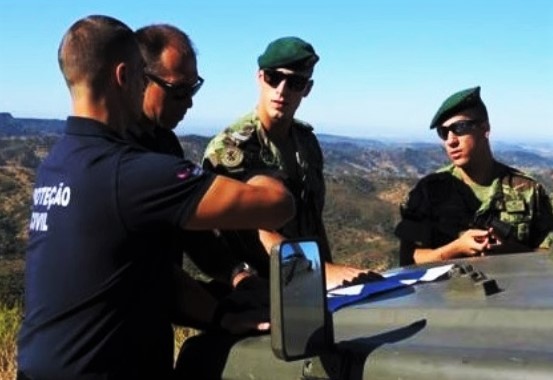 Sul Informação - Exército patrulha interior do concelho de Loulé no período crítico de incêndios