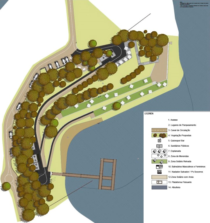Sul Informação - Praia Fluvial de Odeleite em obra «antes do Verão» e com financiamento de 70% a fundo perdido