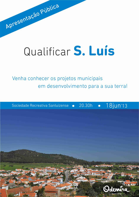 Sul Informação - Câmara de Odemira apresenta projetos para S. Luís