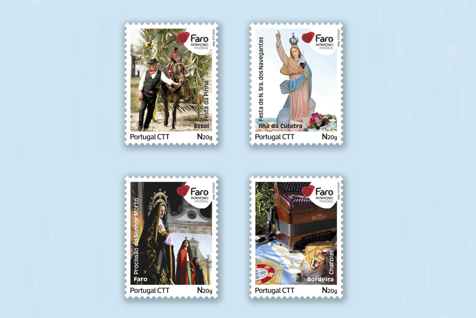 Sul Informação - CTT lançam coleção de selos em homenagem ao Património Cultural Imaterial de Faro