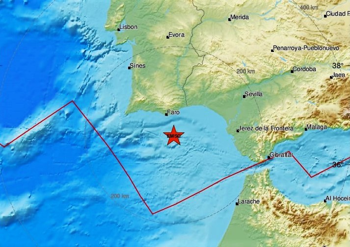 Sul Informação - Sismo foi sentido em Tavira e Olhão