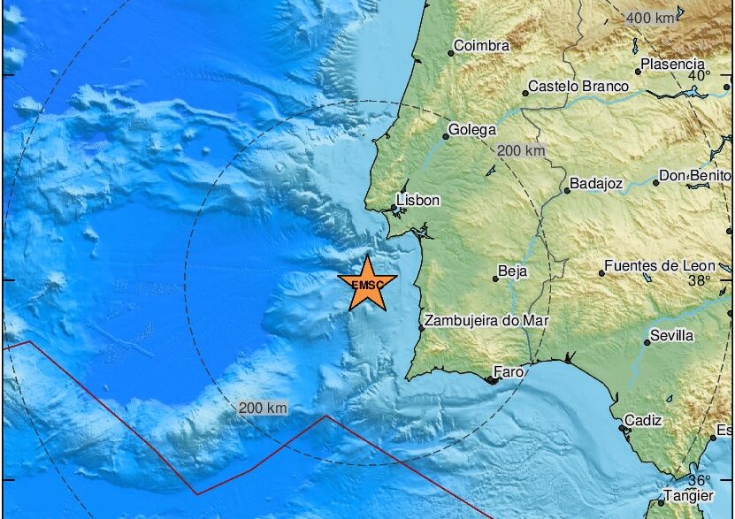 Sul Informação - Sismo ao largo de Sines foi sentido em Lagoa