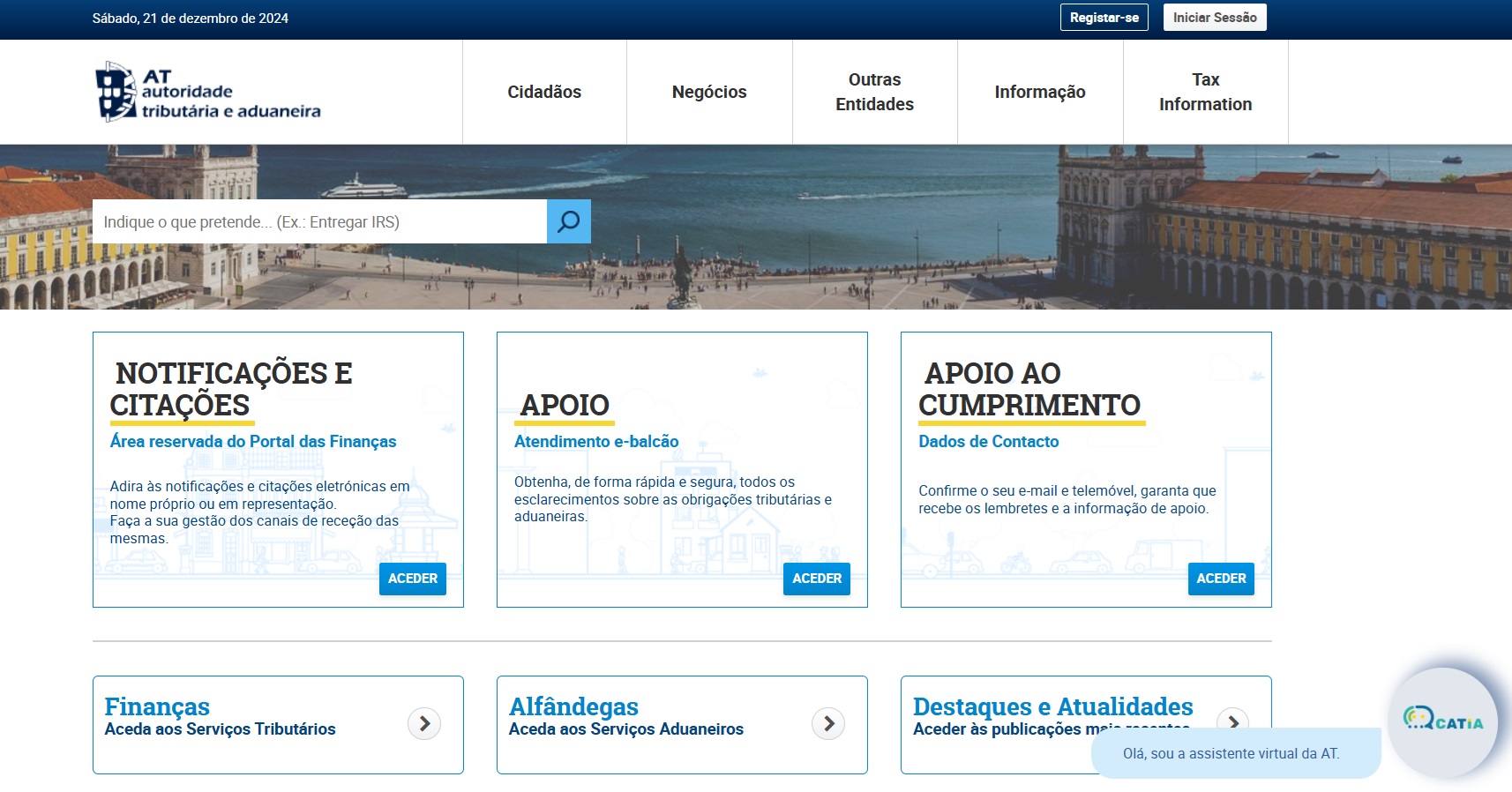 Sul Informação - Senhas de acesso para autenticação no Portal das Finanças com novas regras