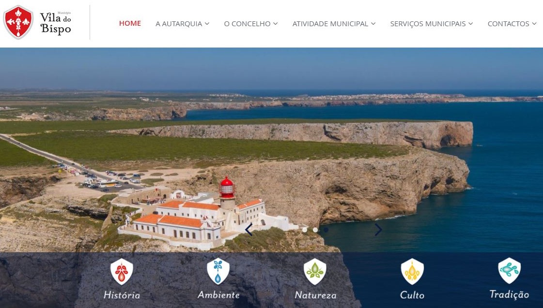 Sul Informação - Site da Câmara de Vila do Bispo já é “responsive”