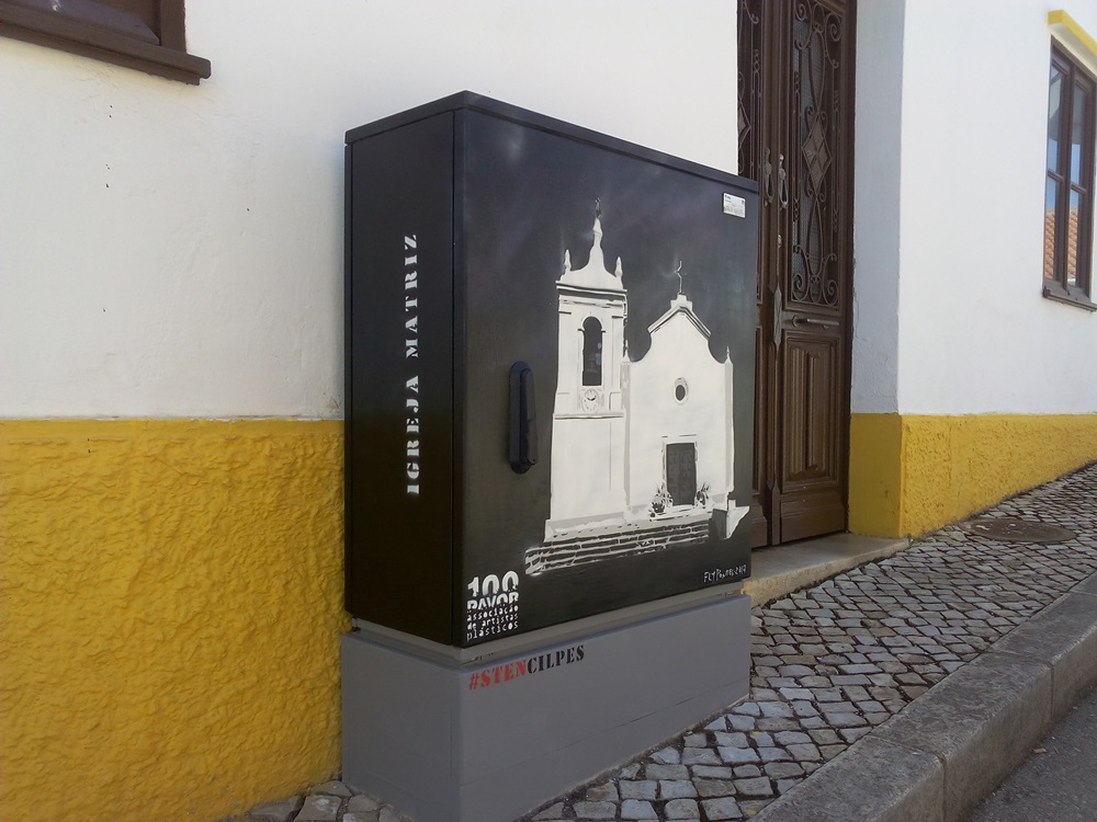 Sul Informação - Caixas de eletricidade estão a ser pintadas em todas as freguesias de Silves