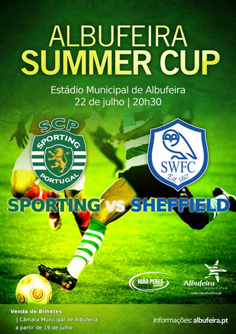 Sul Informação - Sporting defronta Sheffield na Albufeira Summer Cup