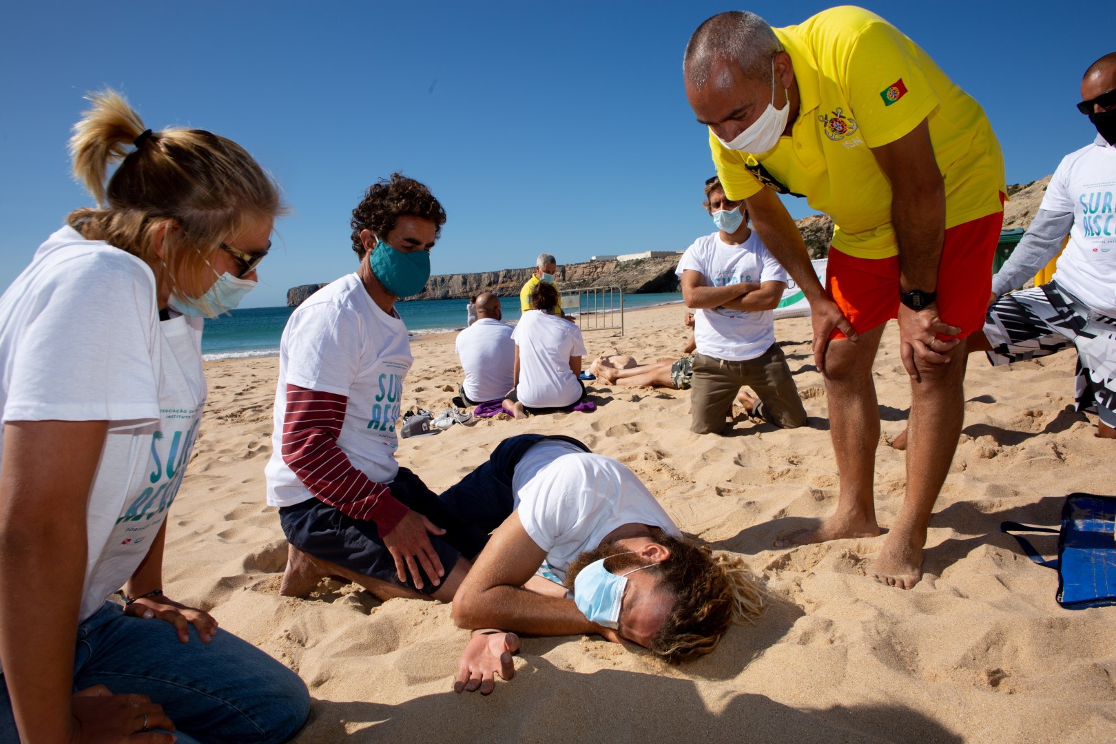 Sul Informação - Formação “Surf & Rescue” passou pela praia da Mareta