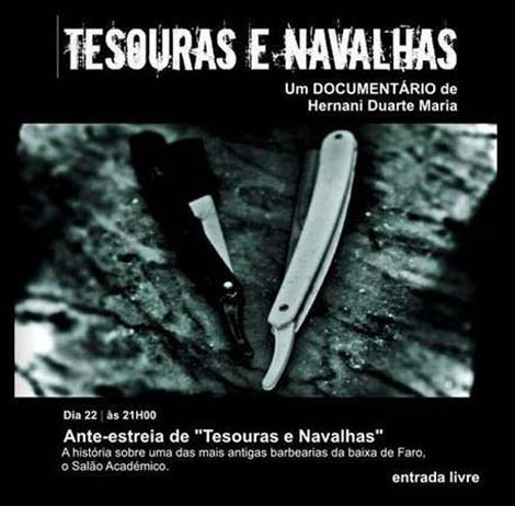 Sul Informação - Documentário «Tesouras e Navalhas» mostra uma das mais antigas barbearias da Baixa de Faro