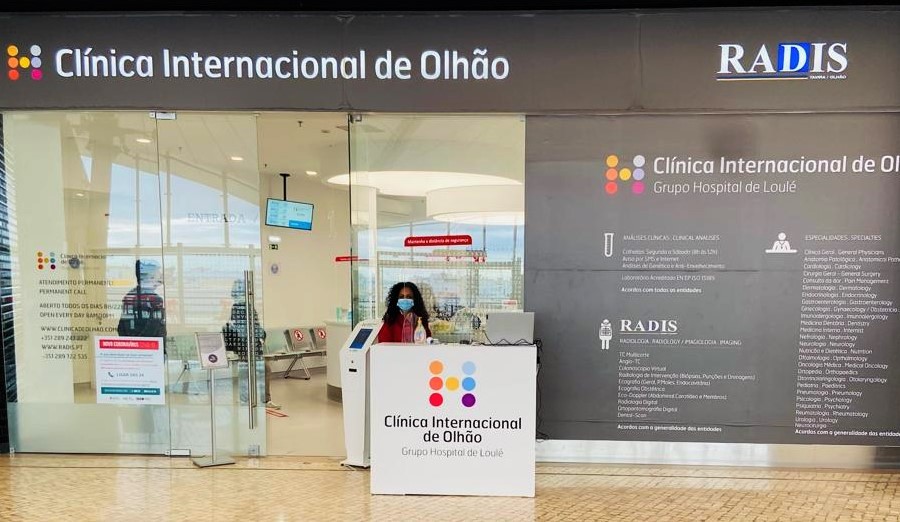 Sul Informação - Centro “walk-thru” para testes à Covid-19 abre na Clínica Internacional de Olhão