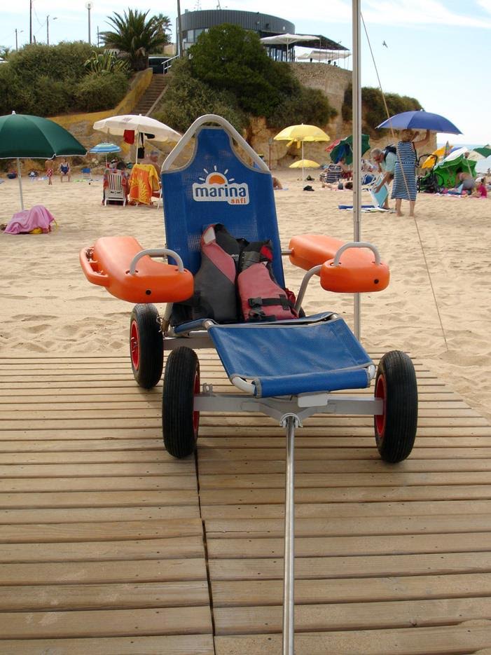 Sul Informação - Praia do Vau volta a ter tiraló para pessoas com mobilidade condicionada