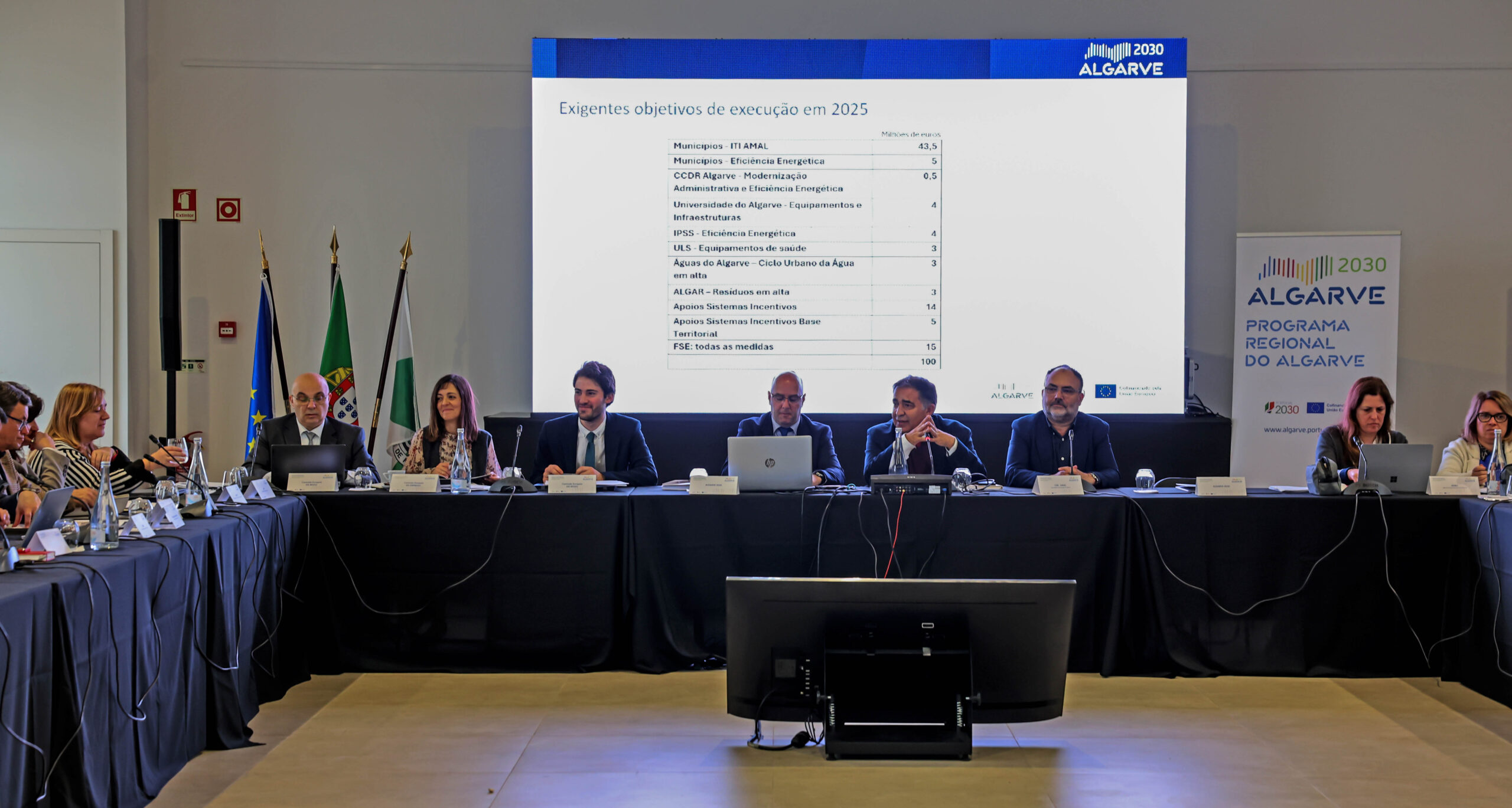 Reunião do Comité de Acompanhamento do Programa Regional Algarve 2030em Portimão