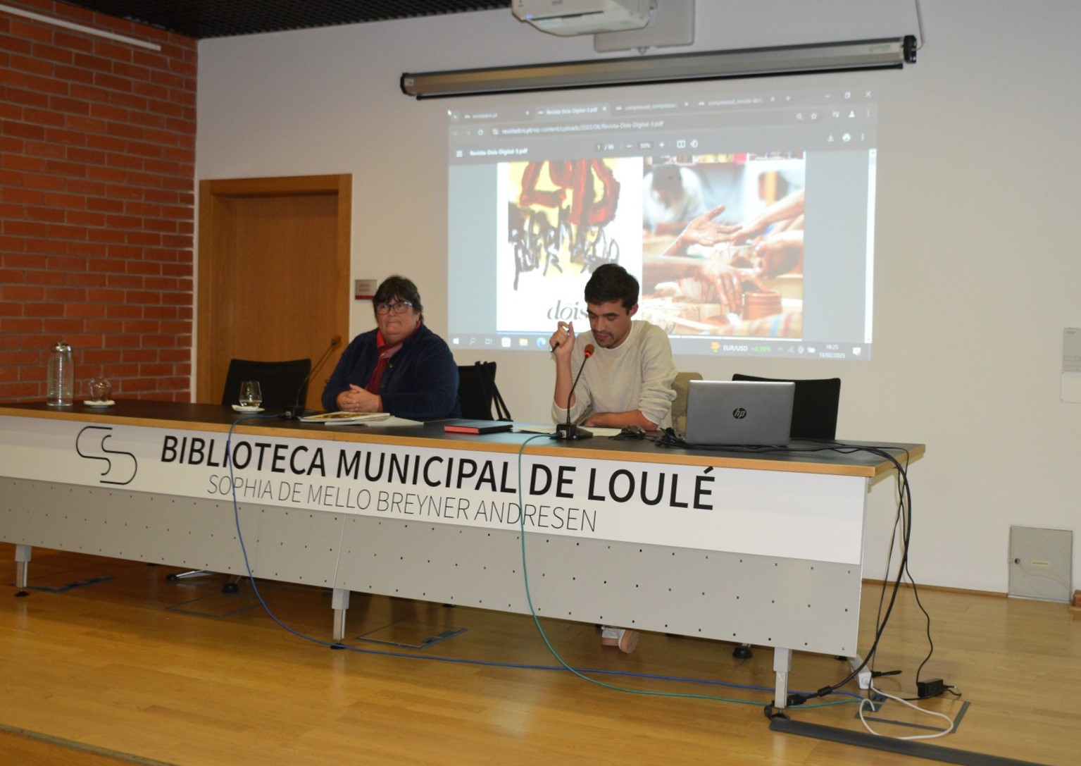 Sul Informação - Revista DOIS apresentada na Biblioteca de Loulé – e haverá mais