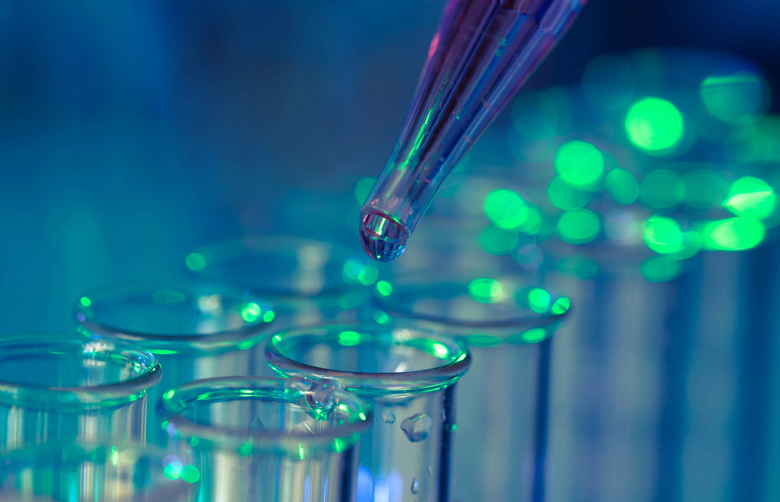 Laboratório de investigação química e biológica
