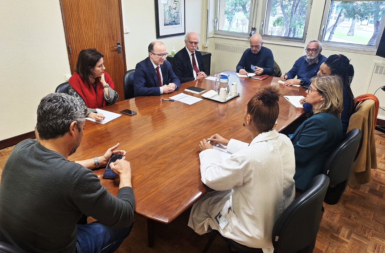 Reunião BE com ULSAlg Catarina Martins Bloco de Esquerda