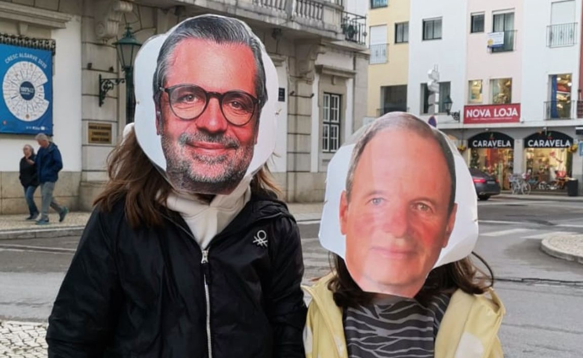 Sul Informação - Há máscaras de Cristóvão Norte e Macário a passear por Faro