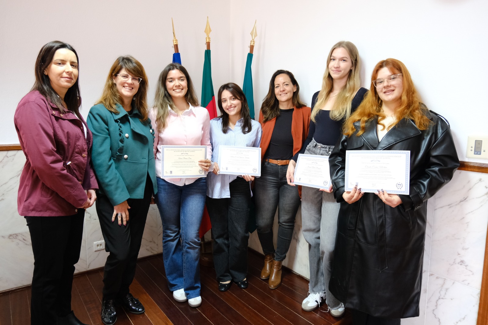 Sul Informação - Universitários apoiados por São Brás de Alportel recebidos na autarquia