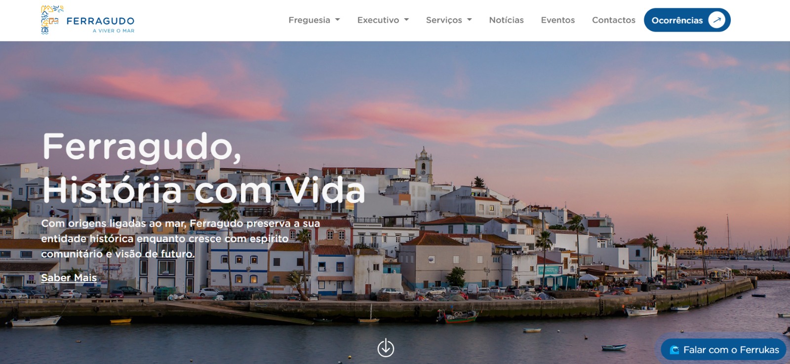 Sul Informação - Ferragudo lançou novo site da freguesia no dia da liberdade