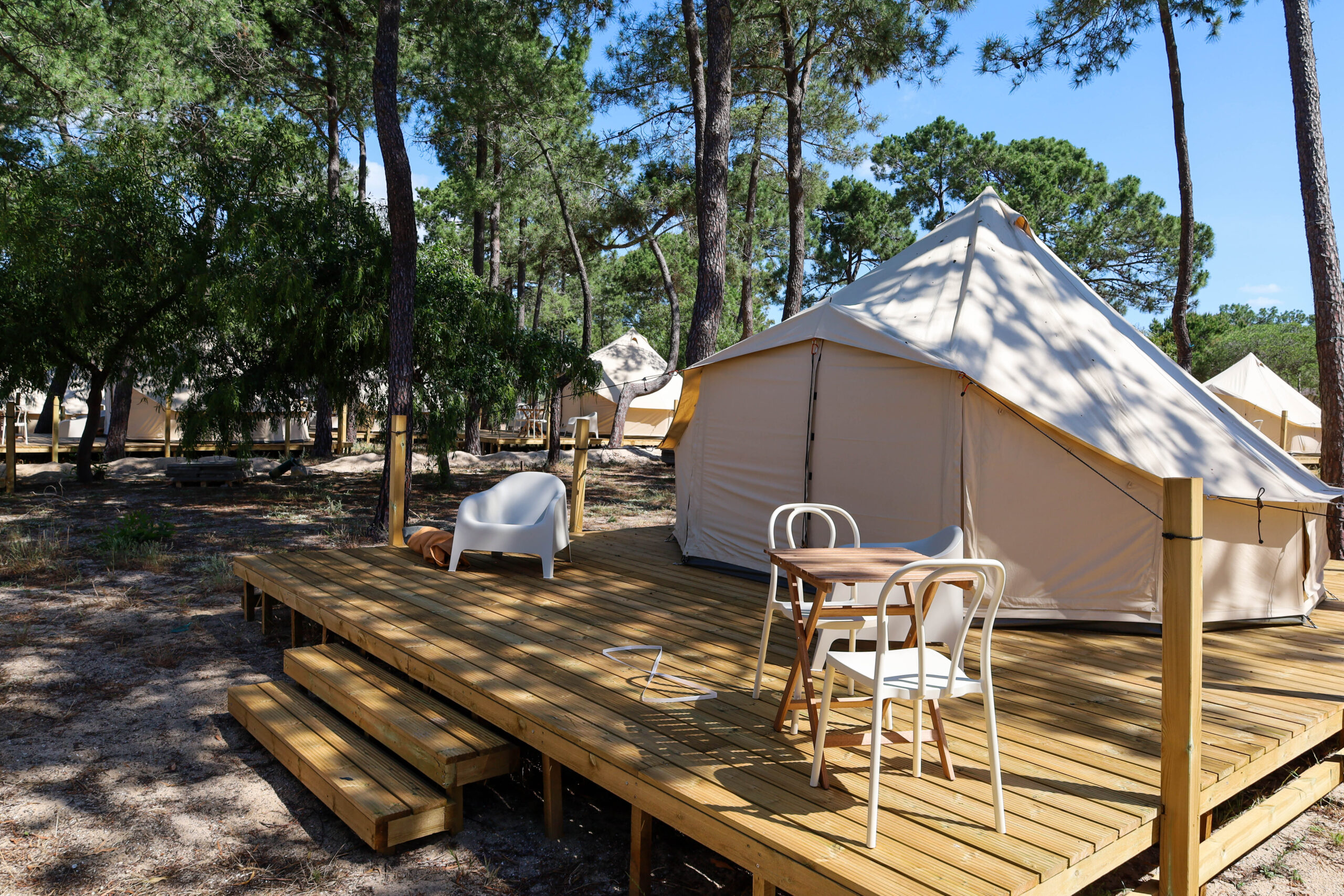 Sul Informação - Orla eco-glamping: Parque de Campismo da Ilha de Tavira reabre com novo conceito