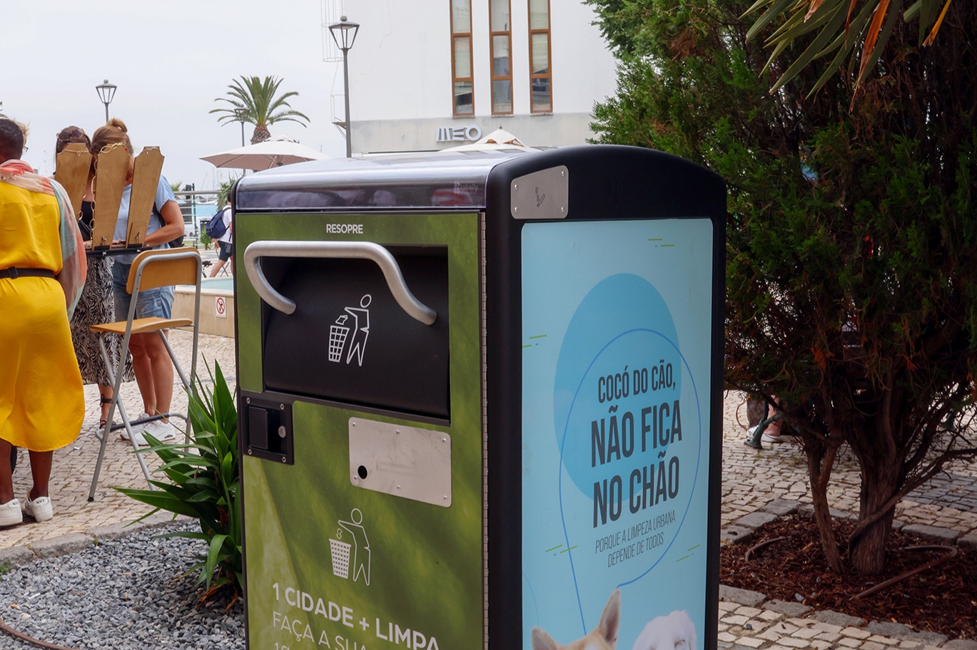 Sul Informação - Lagos instala papeleiras inteligentes em vários pontos da cidade