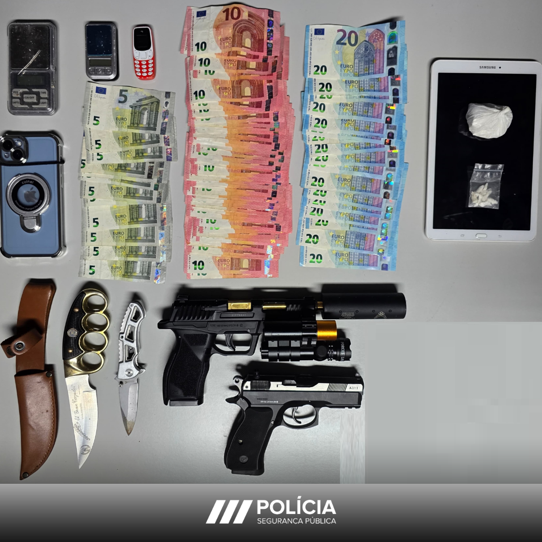 Sul Informação - Dois homens e uma mulher detidos por vender cocaína no centro de Faro