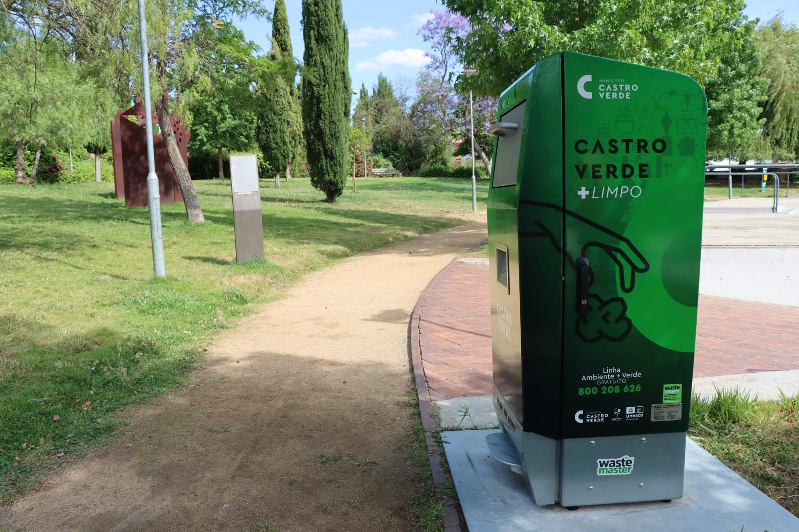 Sul Informação - Castro Verde instala papeleiras inteligentes e reforça sustentabilidade no concelho
