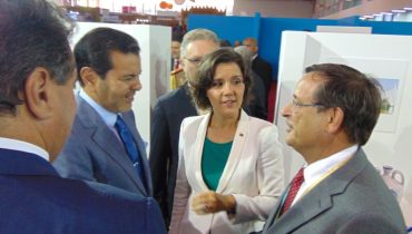 Carlos Silva e Sousa com o Príncipe Moulay Rachid