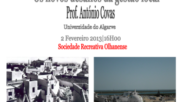 Ciclo Conferencias APOS Olhão
