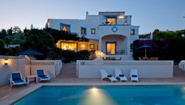Dusk at Portugal's new Quinta Bonita