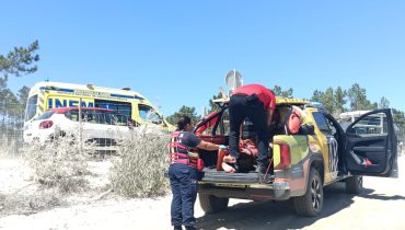Elementos do Projeto “SeaWatch” auxiliam homem na praia da Aberta Nova em Grândola