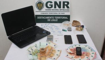 GNR Faro - Apreensão Loulé