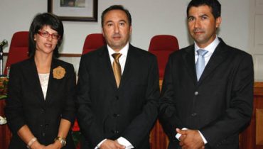 Presidente e vereadores efetivos da CM de São Brás