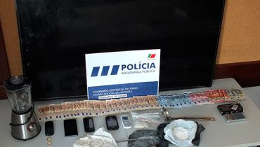 PSP Lagos detem dois traficantes de cocaina