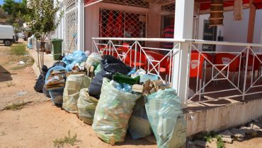 Resíduos recicláveis por recolher em Ferragudo|Resíduos recicláveis por recolher em Ferragudo 2