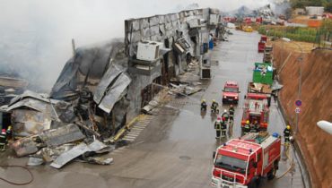Retail Park destruído